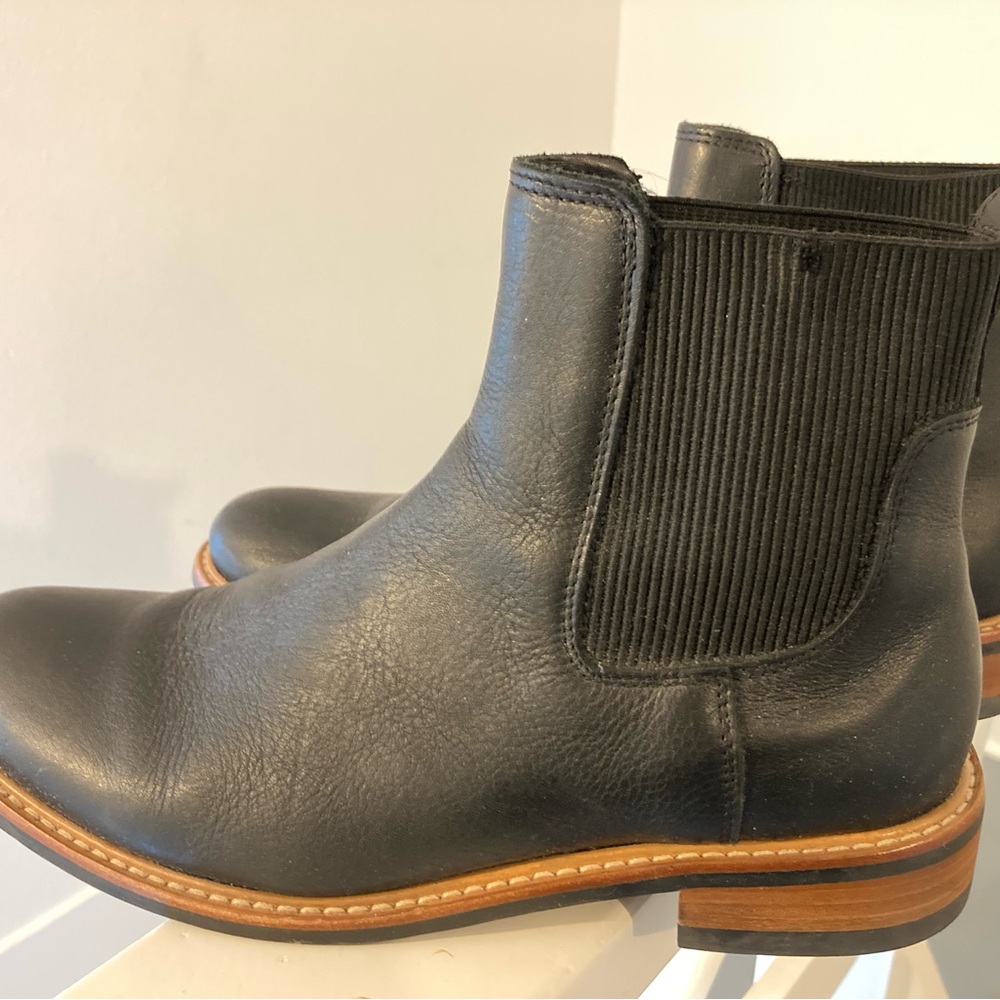 Nisolo Carmen Chelsea Boots 2.0 - Black Leather Women’s Size 11 - Nearly-New